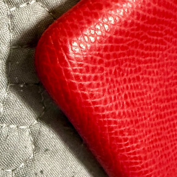 Coach Corner Zip Wristlet in Crossgrain Leather - Picture 4 of 8